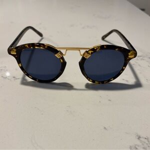 KREWE Tortoise and Gold Sunglasses